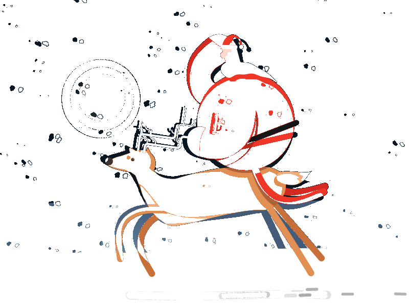 gif santa christmas